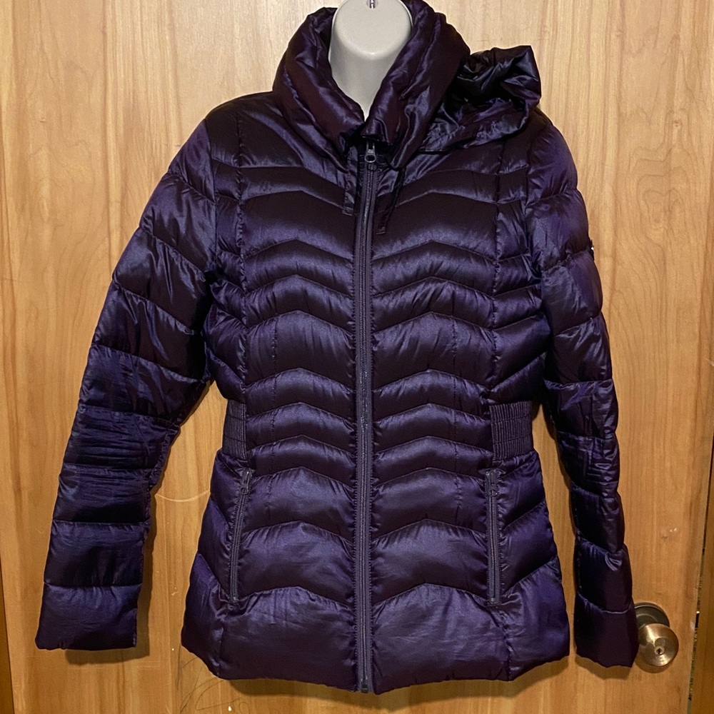 Bernardo Deep Purple Puffer Jacket